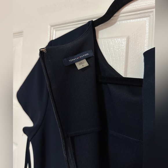 Tommy Hilfiger Navy/Indigo Sleeveless Mini Sheath Dress Size 8 - Picture 8 of 8